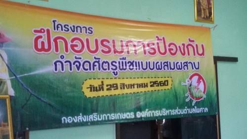 ������ѹ��� 29 �ԧ�Ҥ� 2560 ͺ�.���� ��Ѵ�ç��ý֡ͺ����û�ͧ�ѹ�ӨѴ�ѵ�پתẺ�����ҹ